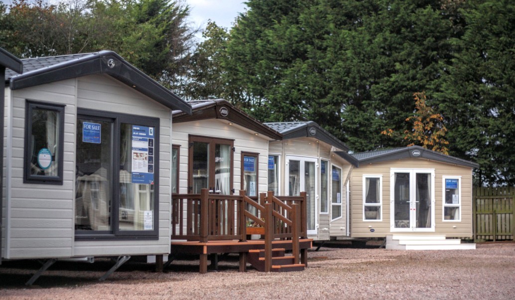 Dorset Sales Centre with new static caravans for sale