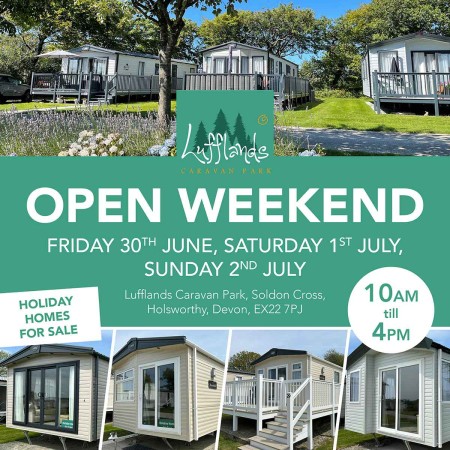 Open Weekend at Lufflands Caravan Park in Devon