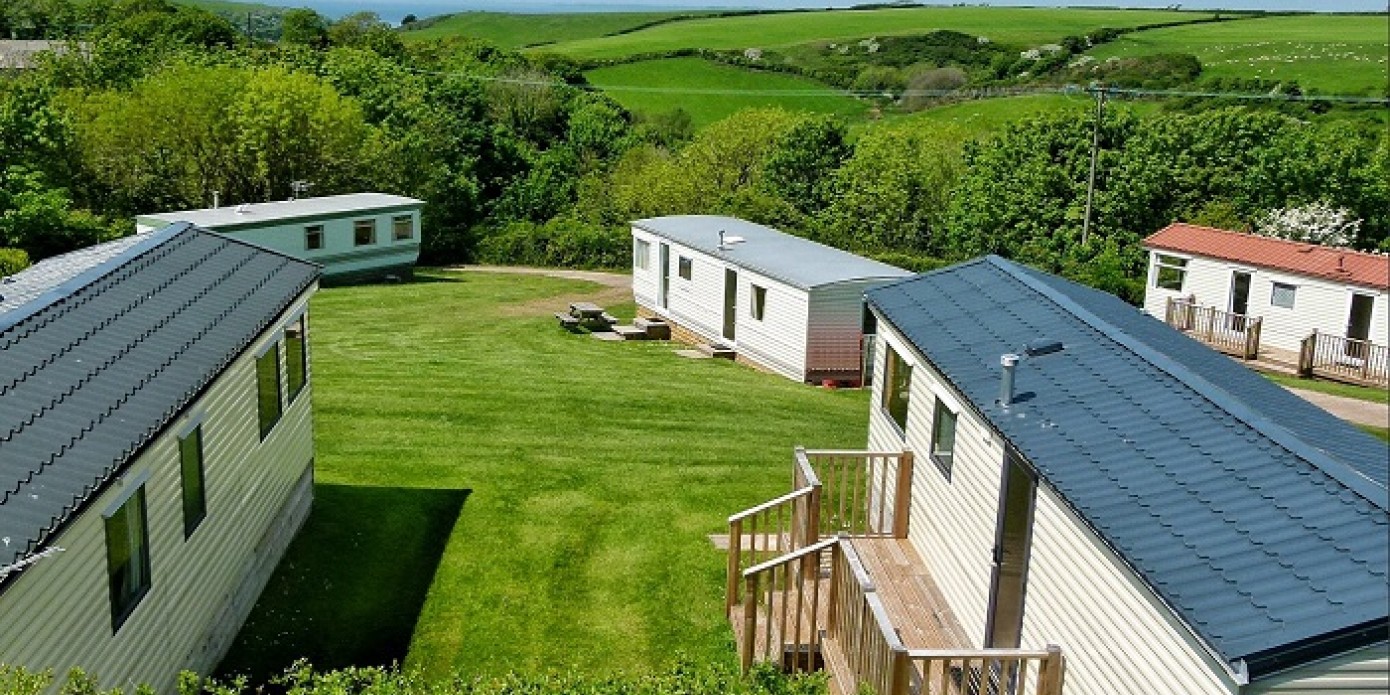 Static Caravans Sales at Bolberry House Farm Caravan Park in Salcombe