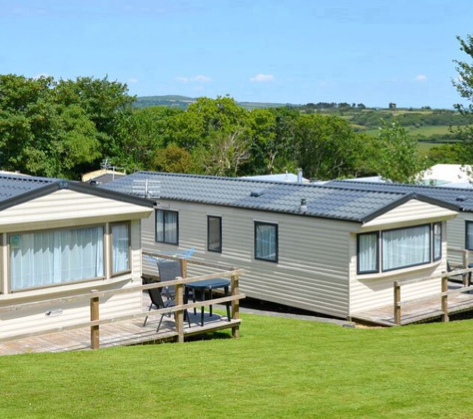 holiday homes to buy at Carnmoggas Caravan Park