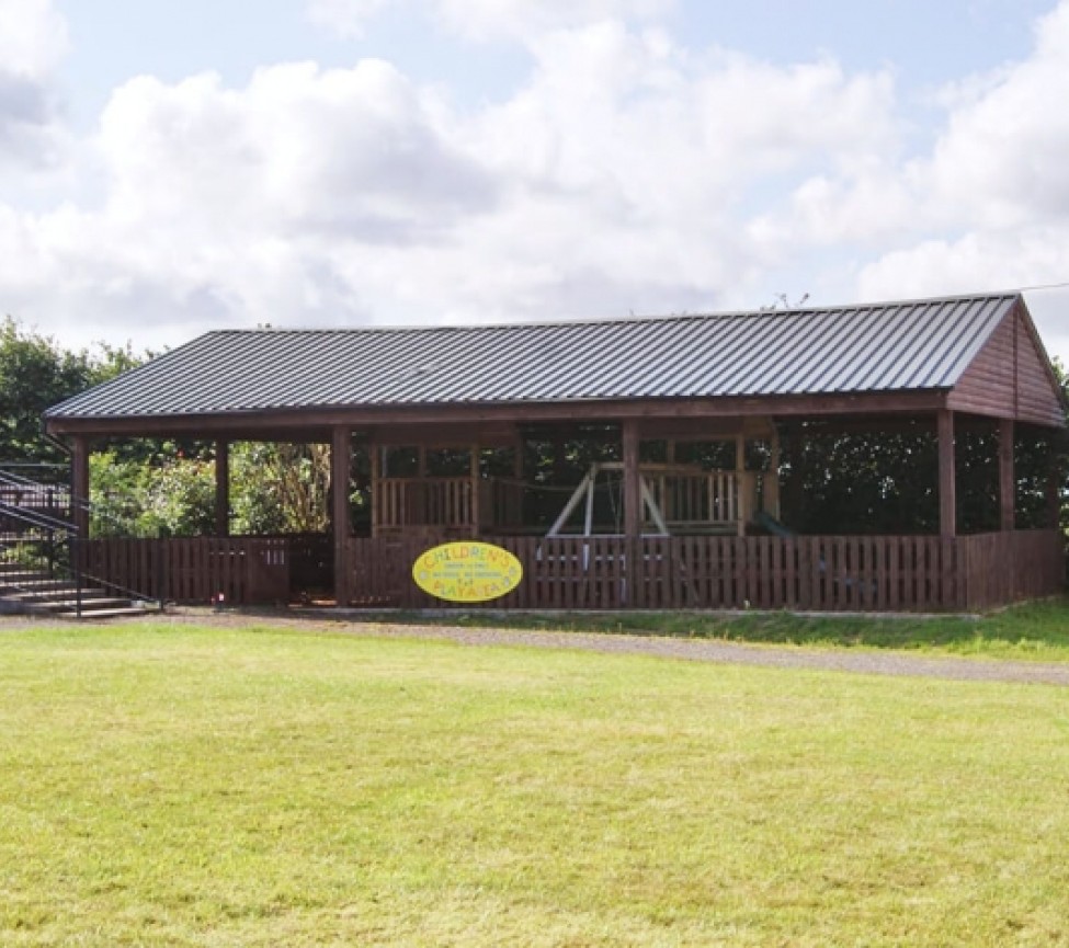 view of the park at Chapmanswell Caravan Park