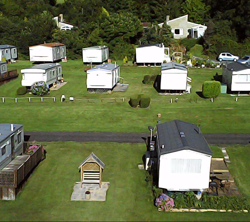 Netherdale Caravan & Camping Park in Cheddar in Somerset