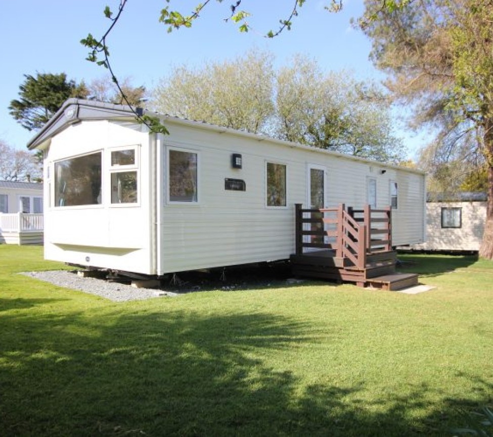 static caravans for sale at Hentervene Holiday Park