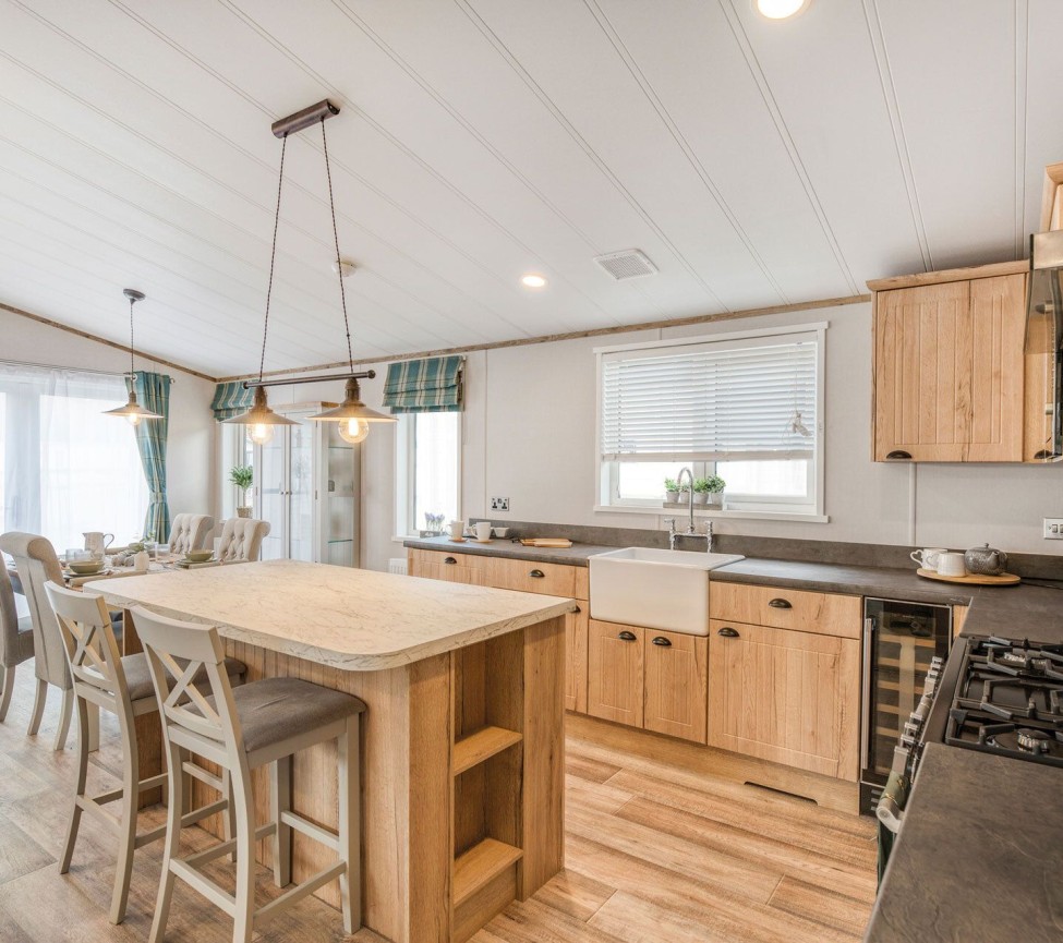 breakfast bar in the 2025 Atlas Debonair Lodge