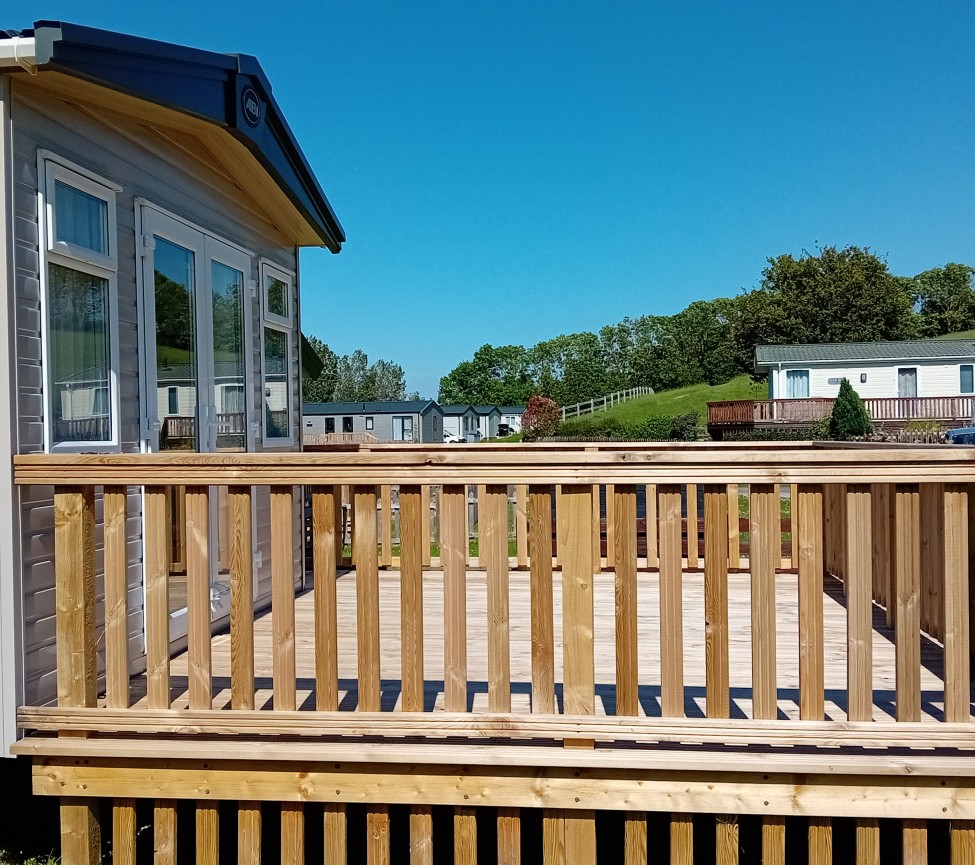 Decking on ABI Wimbledon at Home Farm