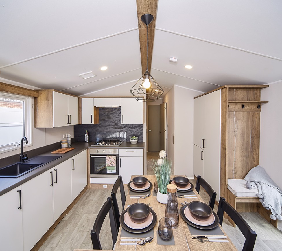 Interior Kitchen and Dining area view of the 2024 Atlas Sahara
