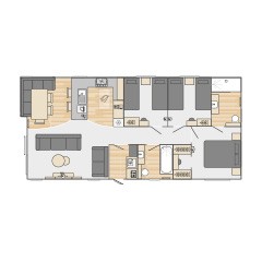 2025 Swift Toronto Lodge Urban 43x20 3 bed floor plan