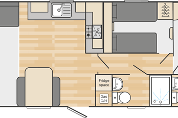 2025 Swift Royan 35x12 2 Bedroom floor plan