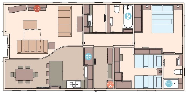 2025 ABI Harrogate 41x20 2 bed floor plan