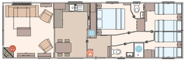 2025 ABI Langdale 41x13 3 bed Floor Plan