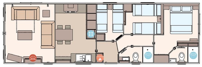 2025 ABI Ambleside 41x13 3 bed Floor Plan