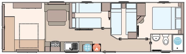 2025 ABI Coworth 36x10 3 bed Floor Plan