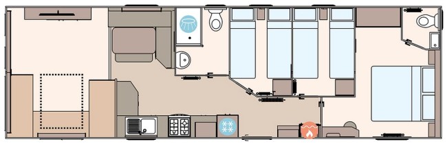 2025 ABI Coworth 39x12 3 bed Floor Plan